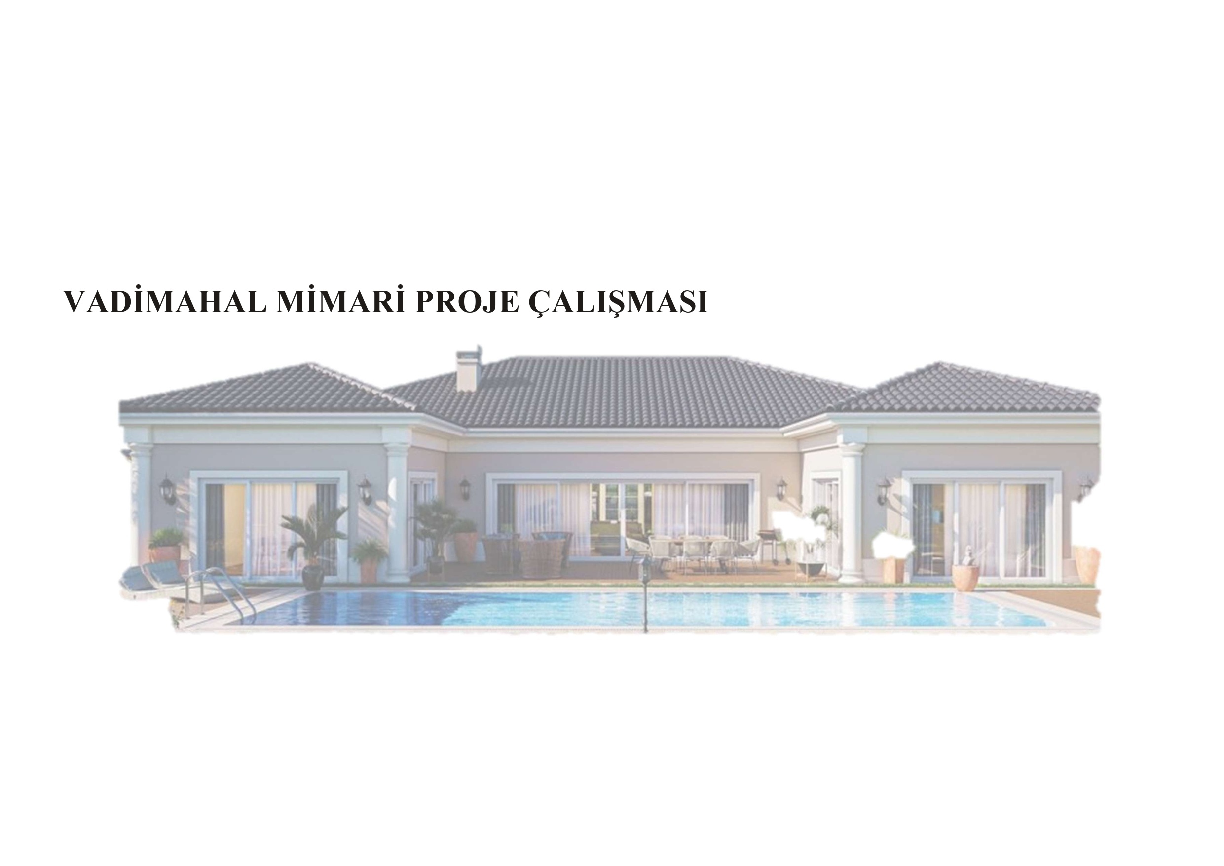 Vadimahal Mimari Proje Tasarımı Kapak